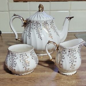 SADLER~ Vintage Teapot Set